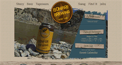 Desktop Screenshot of bonfirebrewing.com